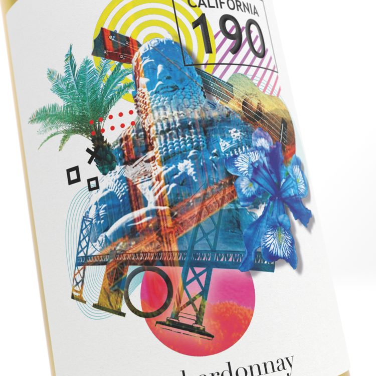 California 190 Collage Design